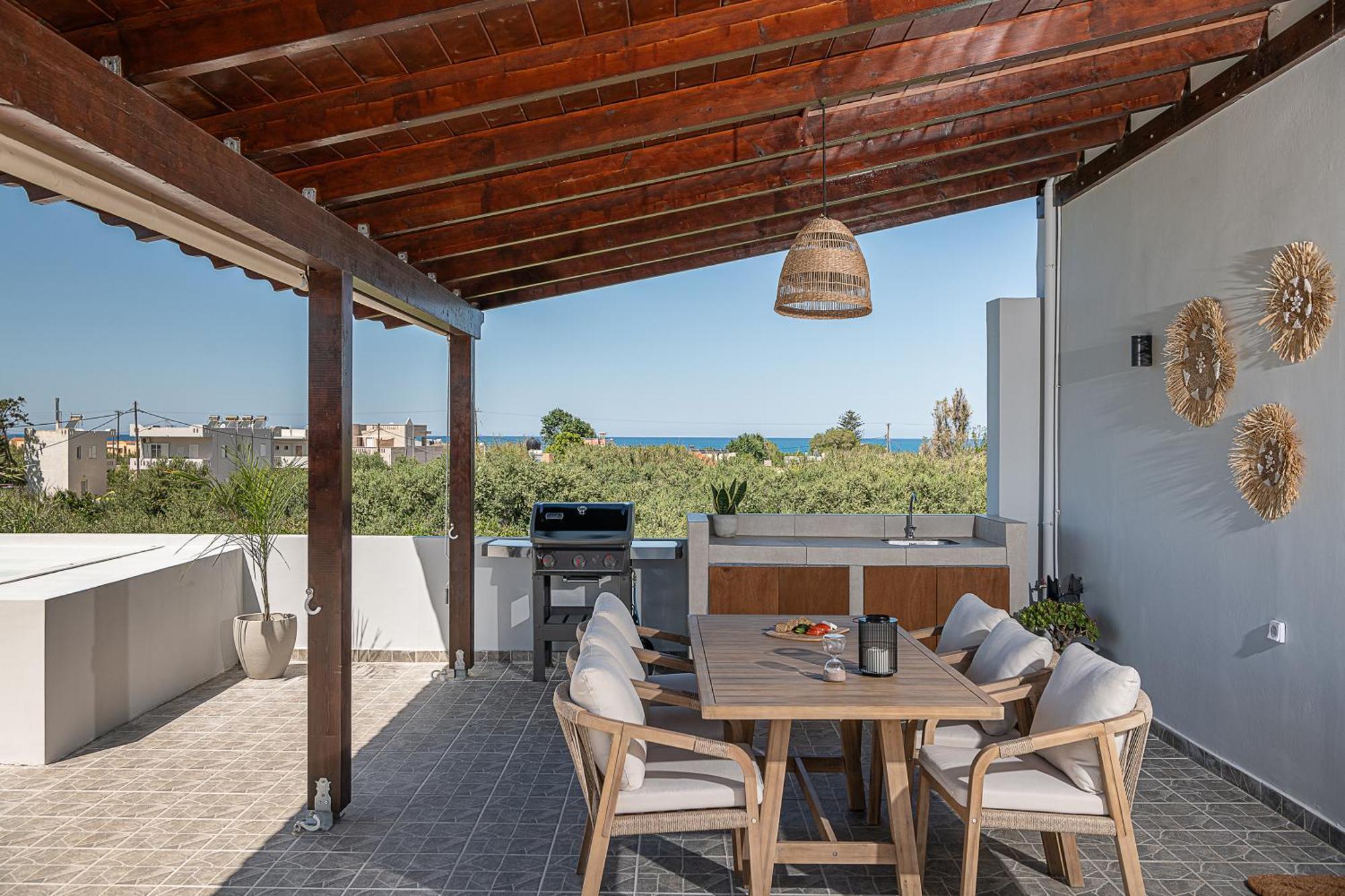 Sol Luxury Apartment - Close To The Beach With A Private Mini Pool Chania  Exterior photo
